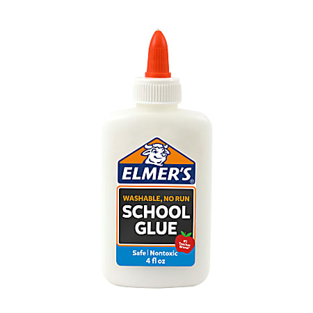 Elmers Washable School Glue 4 Oz. - Office Depot